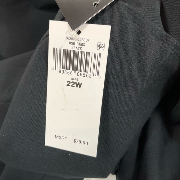 Lauren Ralph Lauren Womens 22W Plus Size Stretch Cotton Shorts Black NWT - Picture 7 of 8